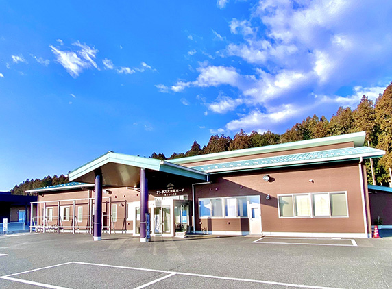 建物　大田原市で家族葬から一般葬まで対応するアトラス大田原ホールあじさい式場の外観